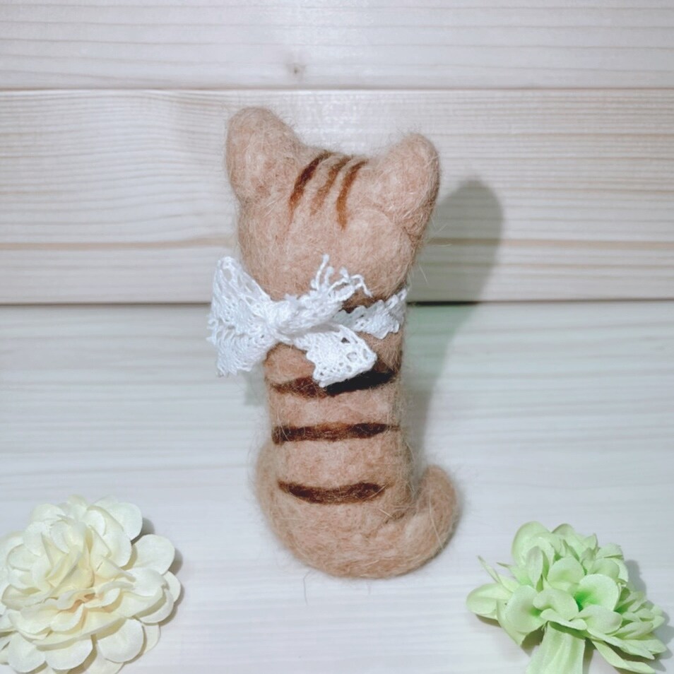世界でひとつだけ！愛猫毛フェルト人形作ります お預かりした愛猫ちゃんの毛で人形製作します！ イメージ4