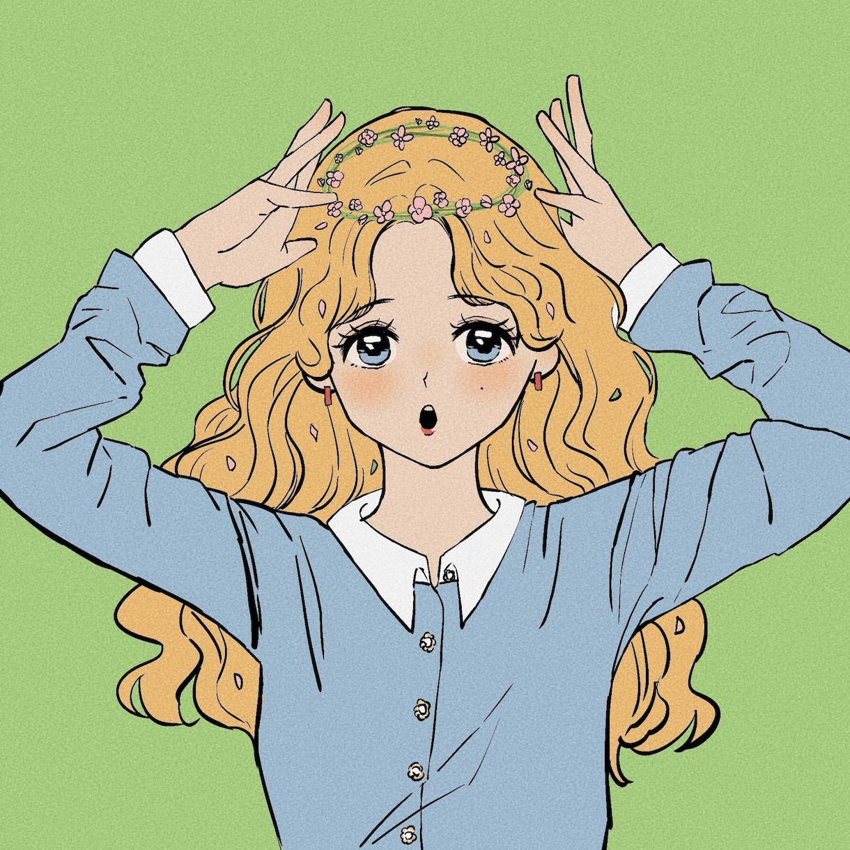 レトロ可愛いイラスト作成します (印象UP！/SNS/おしゃれでシンプルなイラスト) イメージ5