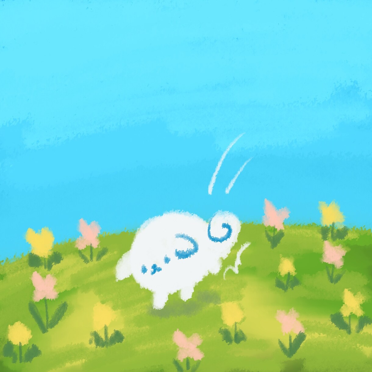 絵本のようなかわいいイラストをお描きします アイコン又はグッズや本の挿絵などにもご利用いただけます！ イメージ9