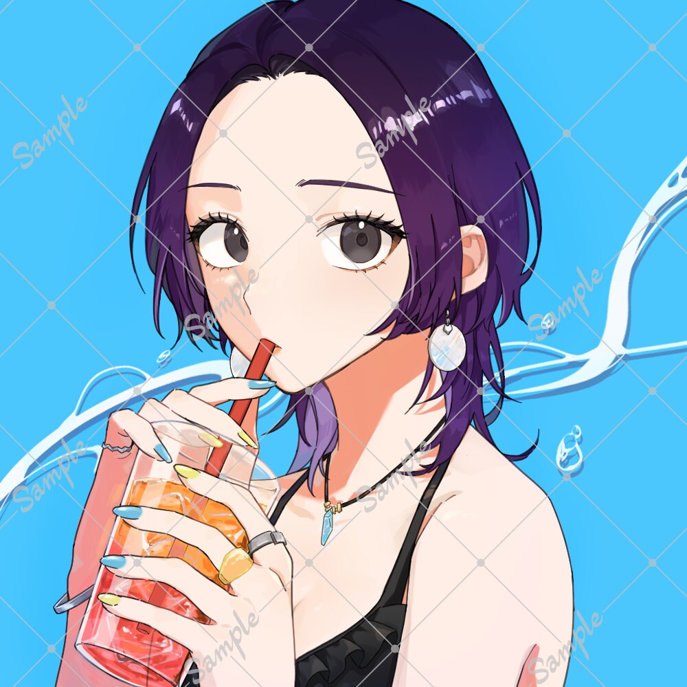 アイコン/一枚絵/立ち絵等のイラスト制作いたします 柔らかい雰囲気が得意です！用途に合わせてお描きします！ イメージ5
