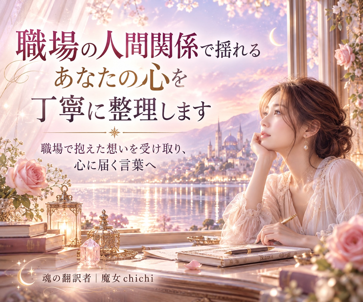 職場の人間関係で揺れるあなたの心を丁寧に整理します 職場で抱えた想いを受け取り、心に届く言葉へ イメージ1