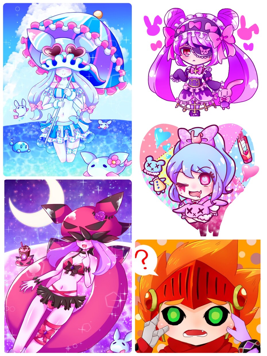 商業利用可✩かわいいイラストお描きします ✩アナログ･デジタル対応✩個人用.一枚絵.立ち絵.挿絵等に！ イメージ3