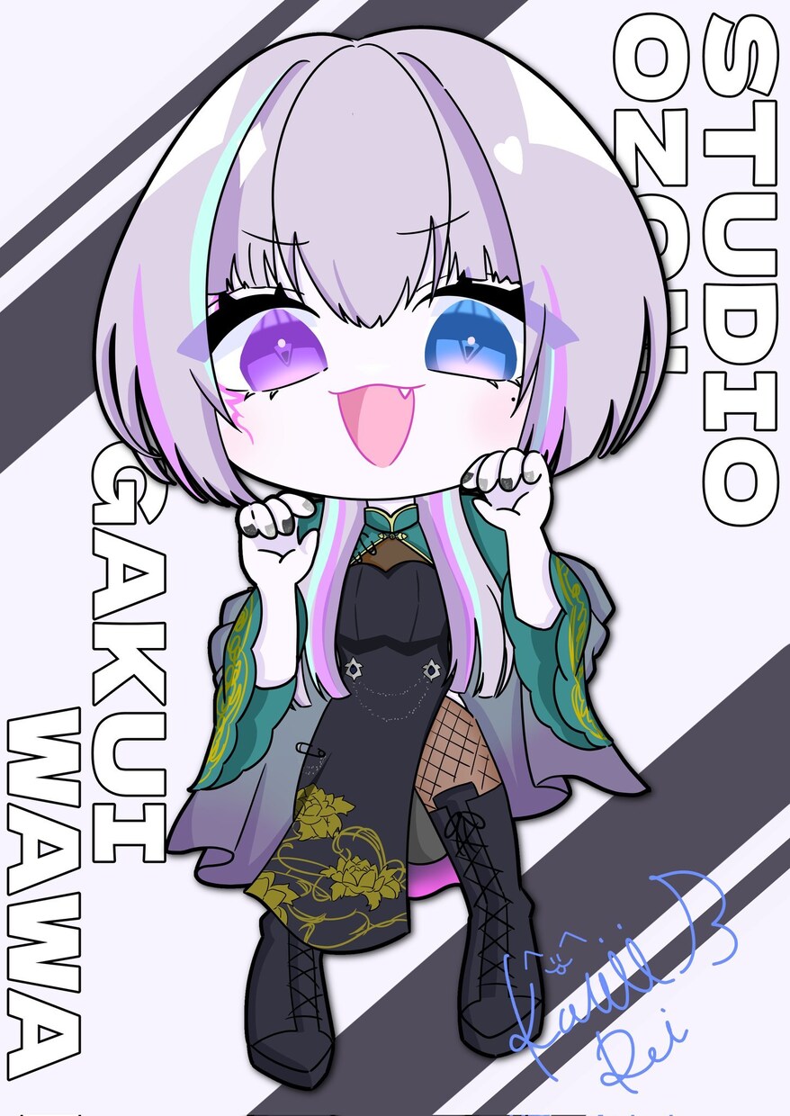 貴方の素敵なお姿お描きします SD、等身、ロゴ全て僕にお任せ下さい。 イメージ4