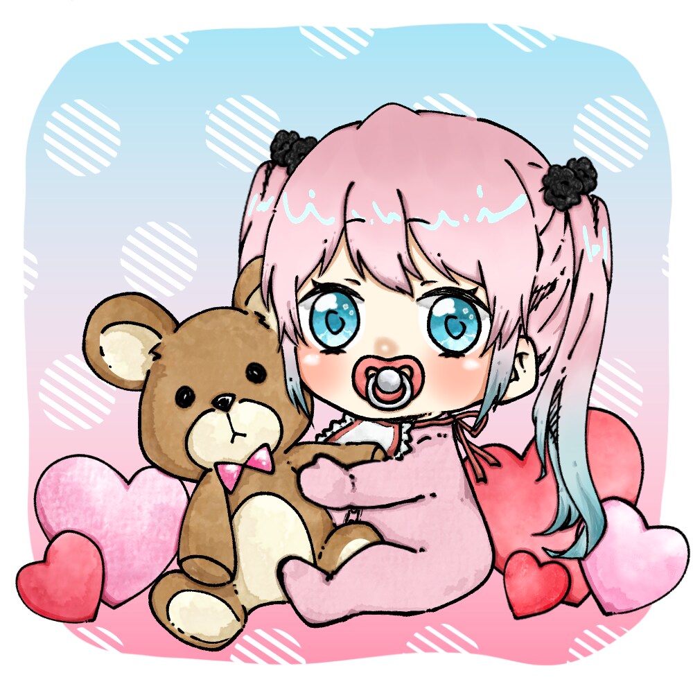 あなたをバブみ化します 赤ちゃん姿のあなたを描きます！ イメージ6