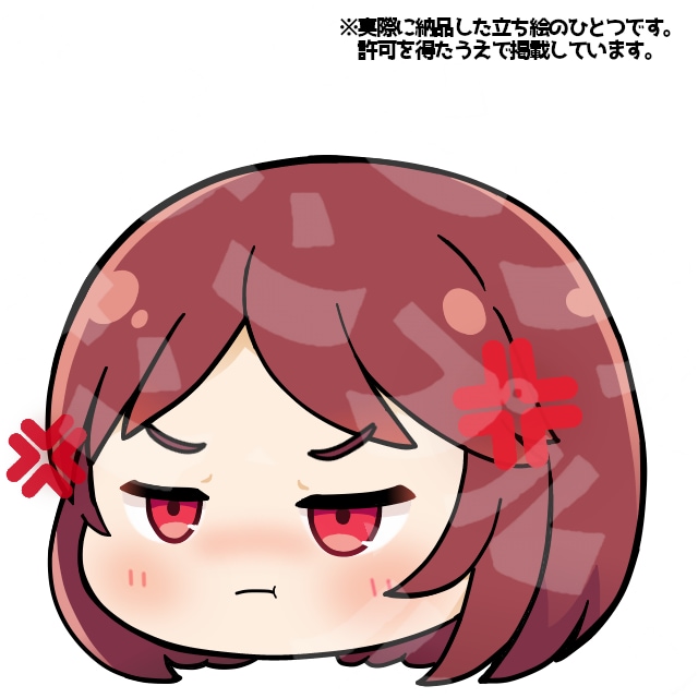 オリジナルなゆっくり風キャラ立ち絵を作成いたします 基本1差分につき600円！格安・高品質・短期納品でコスパ◎ イメージ6