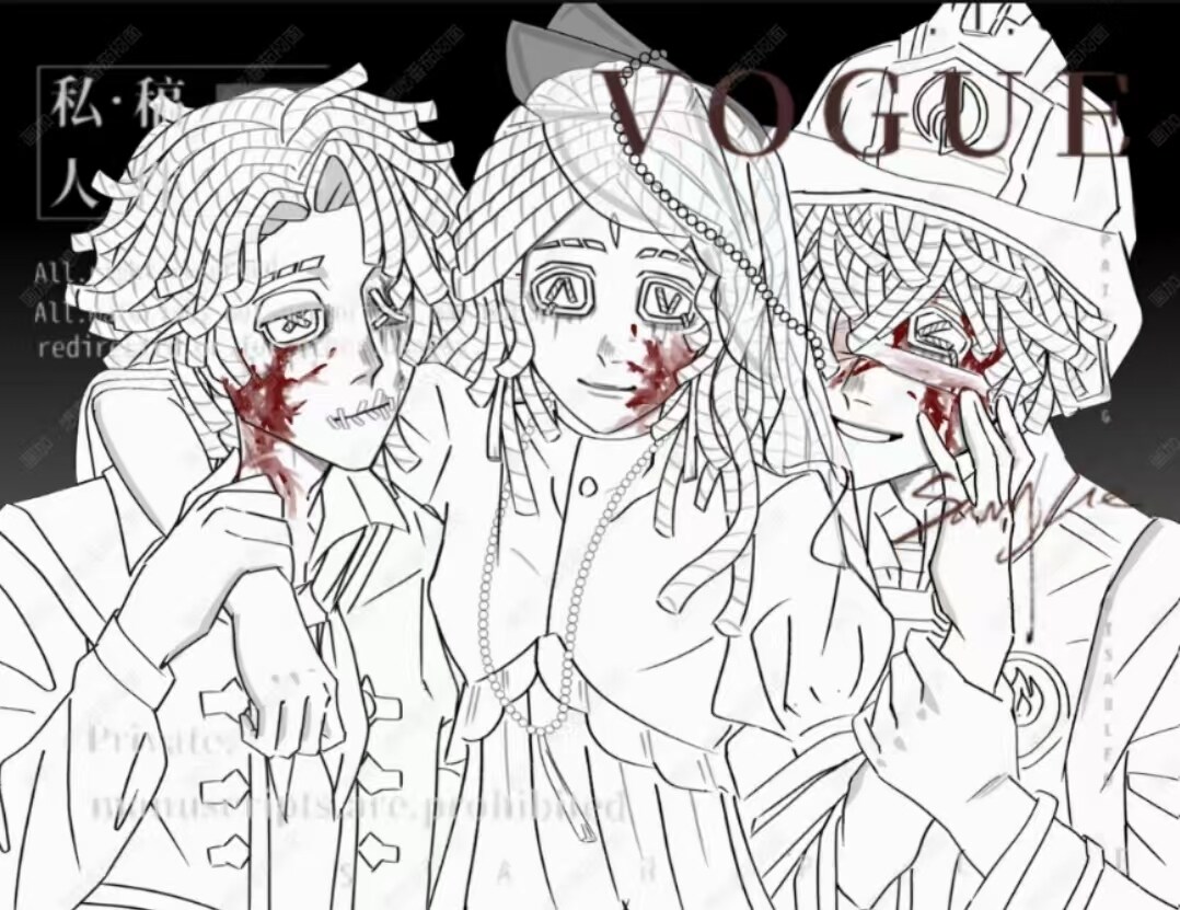 第五人格風のイラストをメインに描きます 鑑賞用、グッズ用、アイコン用などイメージに沿った絵を！！ イメージ9
