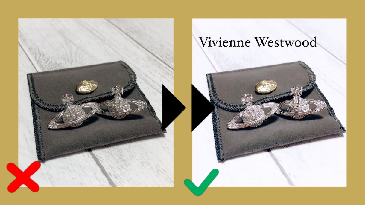 フリマアプリに出品するための画像を編集します フリマアプリで売れる画像に編集致します^ ^ イメージ1