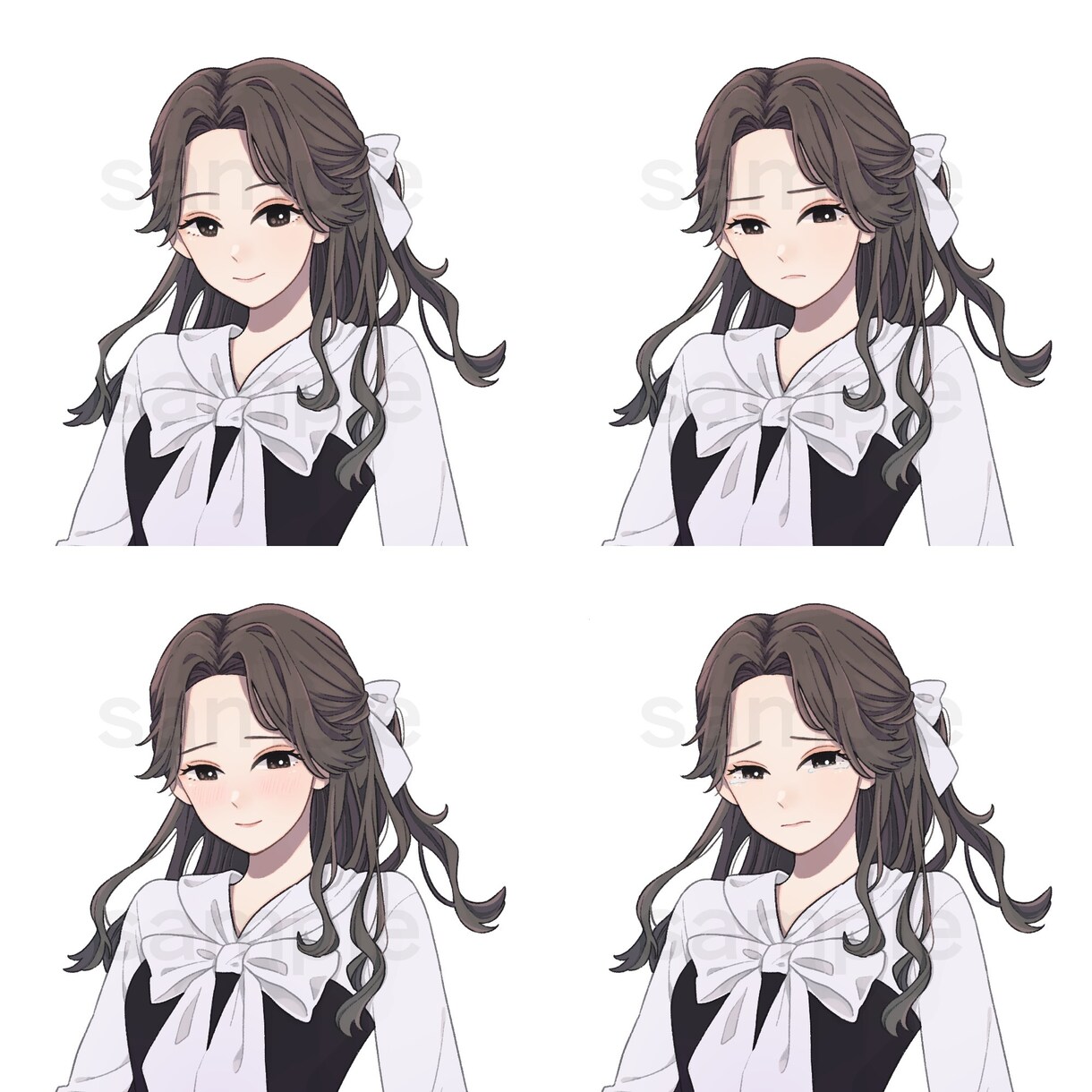 用途にあわせた人物イラスト描きます ‎✿差分作成、パーツ分け承ります‎✿ イメージ3