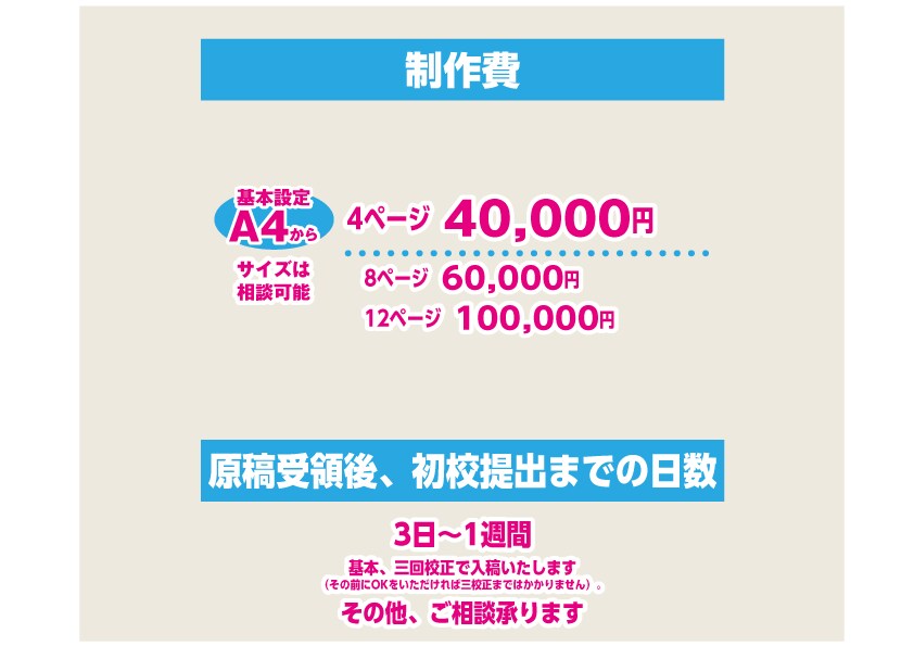 思わず手に取る楽しい広告作ります キャリア20年以上のプロがご対応いたします イメージ2