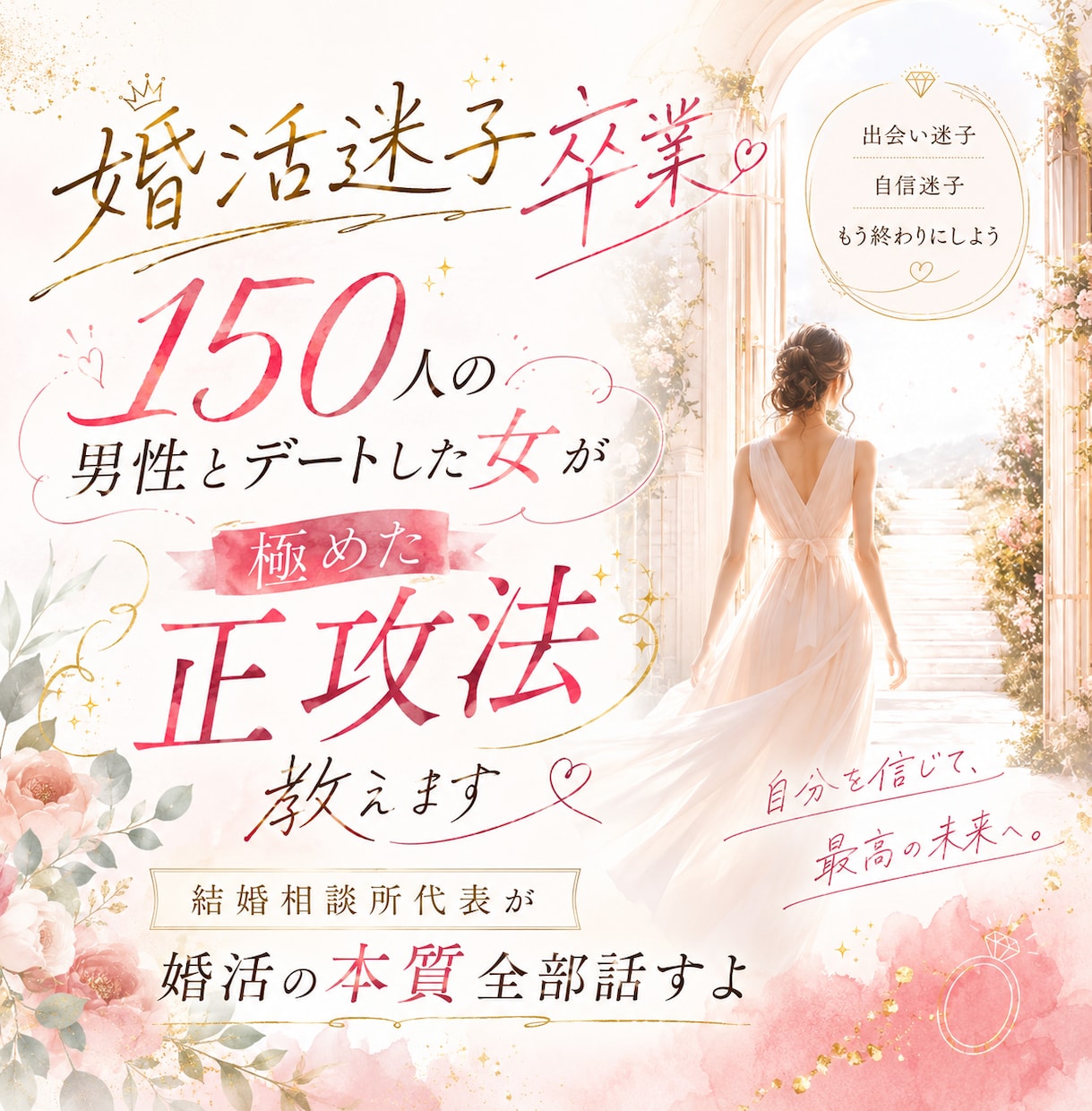150人の男性とデートした女が極めた正攻法教えます 結婚相談所代表が／婚活の本質全部話します/婚活迷子卒業 イメージ1