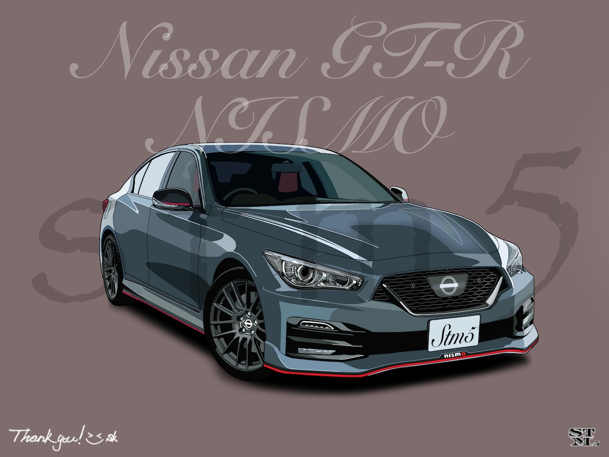 思い出の車をリアルにイラストで描きます 思い出の車を味わい深く、忠実に描きます！　納車記念に！ イメージ4