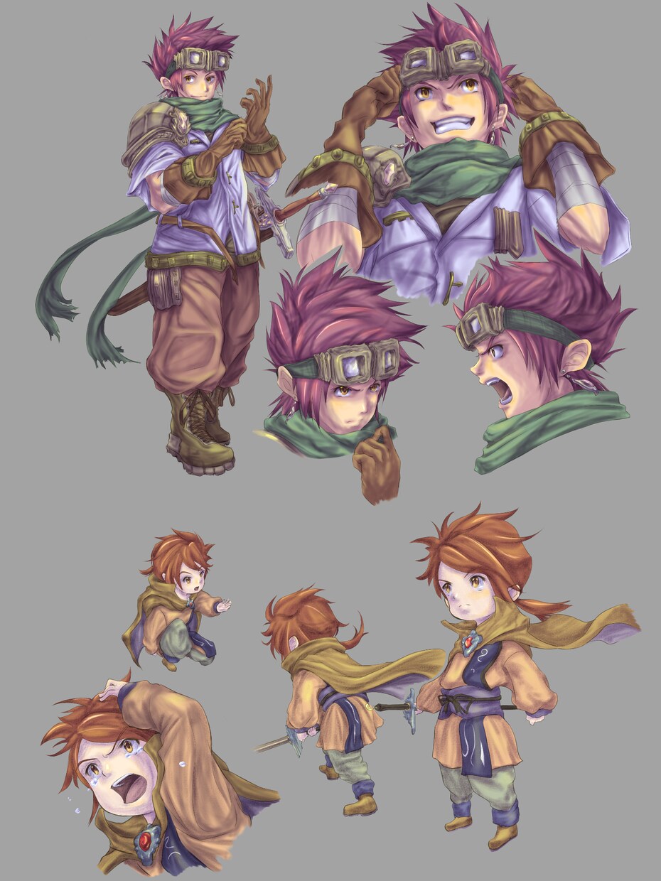 カラーイラストやキャラクターイラストを承ります ファンタジーな世界観を主に描いています。 イメージ1