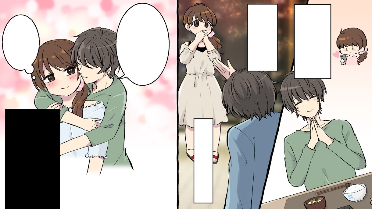 YouTube広告などの漫画描きます ビジネスでの宣伝広告に！モノクロ漫画もOK！ イメージ4
