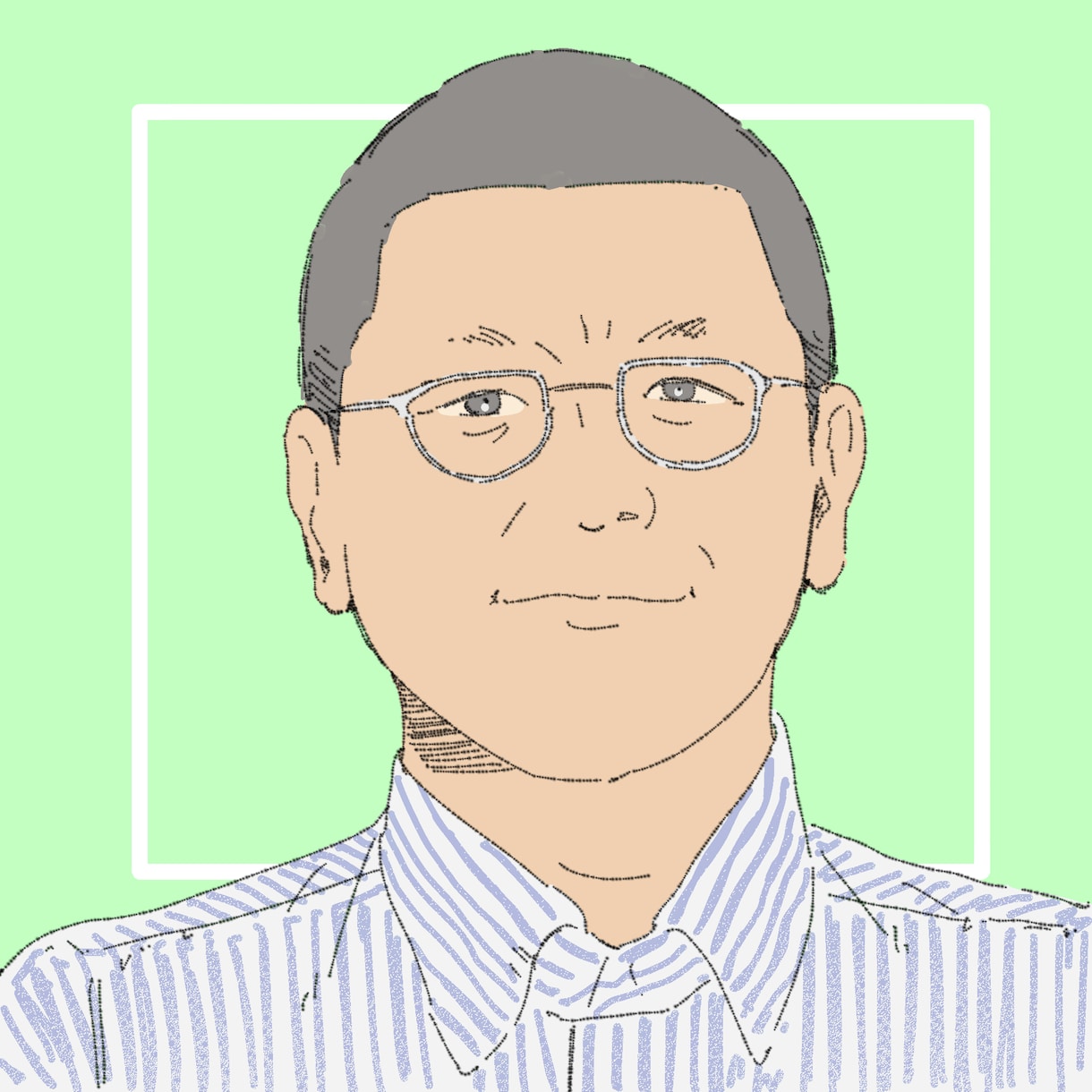 翌日納品可！リアルっぽい似顔絵をお描きします 写真をトレースしてリアルっぽい似顔絵を描きます。 イメージ4