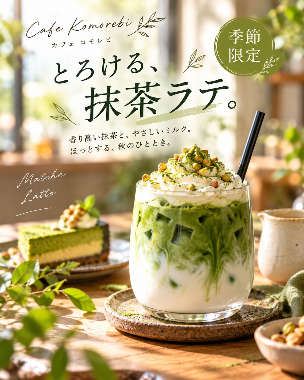 カフェ・飲食店向けSNS投稿画像を制作します 新商品や店舗の魅力を伝える画像を1枚1,500円で制作！ イメージ3