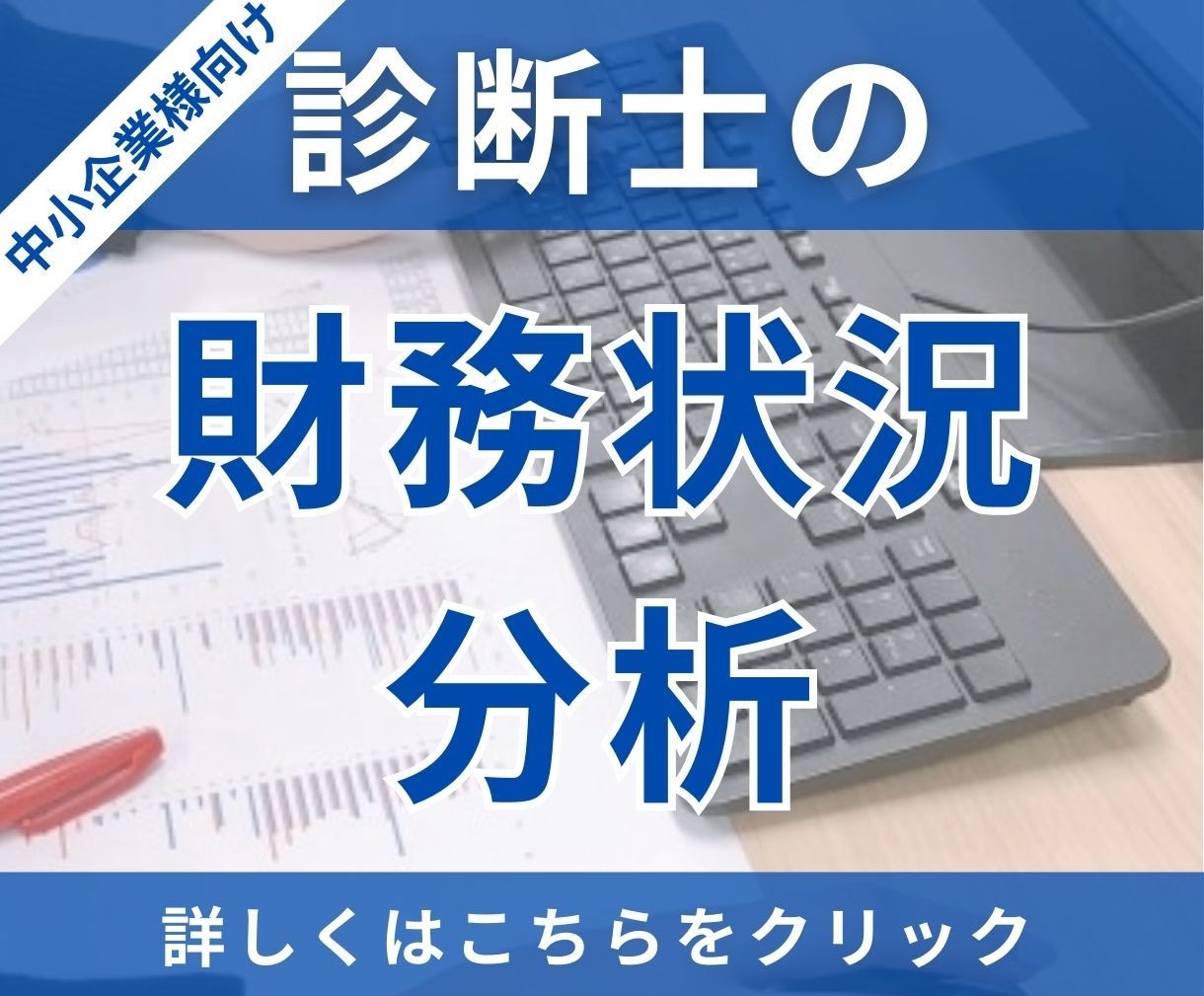中小企業診断士が、貴社の財務状況の分析をいたします 自社の財務状況を確かめることで、改善のカギが明確になります！ イメージ1