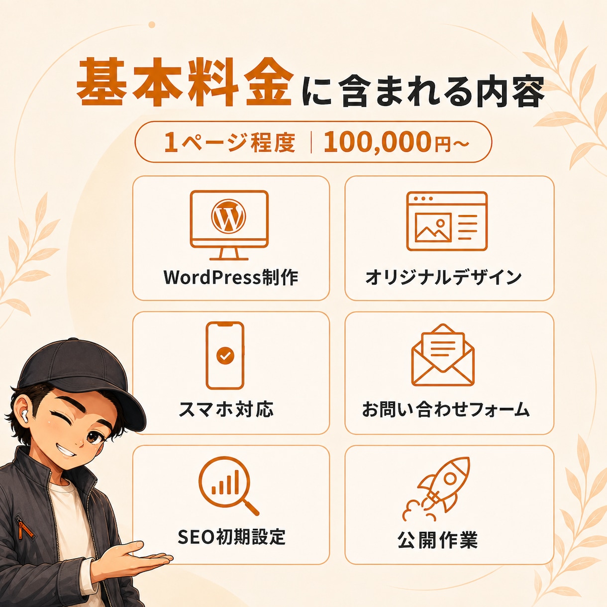 伝わるホームページを丁寧に制作します 個人事業主・中小企業向けに企画から公開まで対応 イメージ2