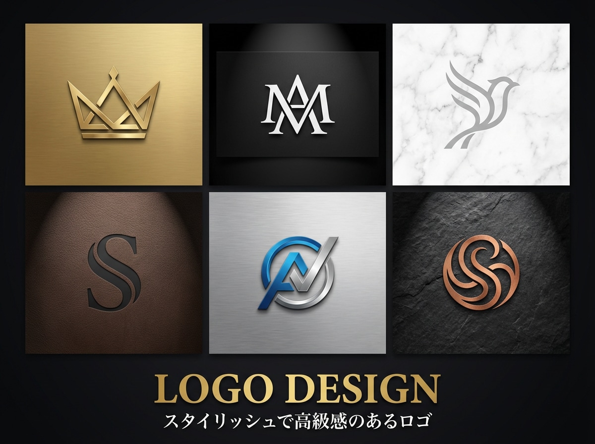 特急◎高級感あるロゴをプロが素早く制作します 開業・新商品の売上UP！ロゴがビジネスの強い味方に イメージ1