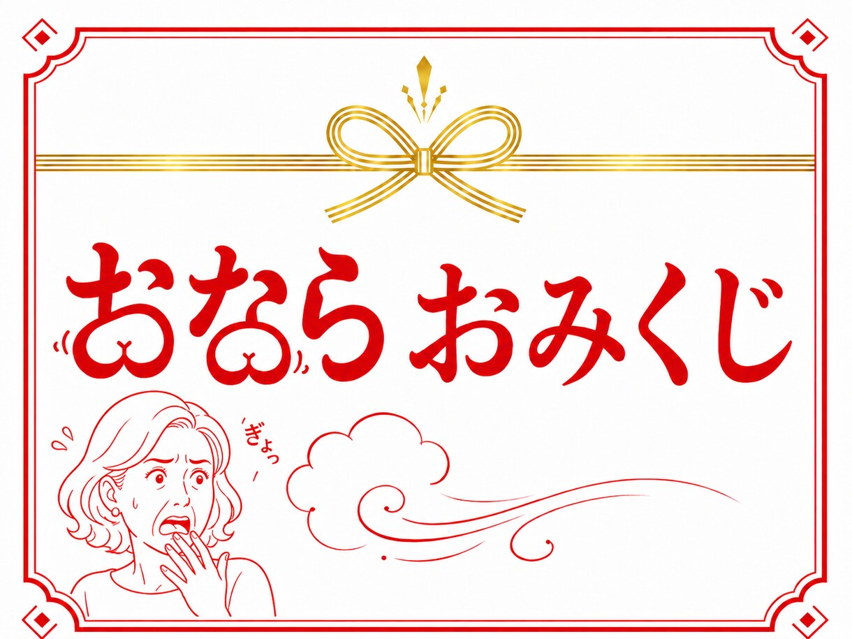 前代未聞のおならおみくじ鑑定します オナラのオーラカラー｜お腹が悪い人必見・ラッキー腸活 イメージ1