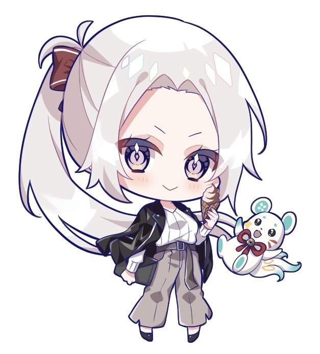 ミニキャライラストオーダーお描きします まるっとした可愛いデフォルメキャライラスト イメージ8