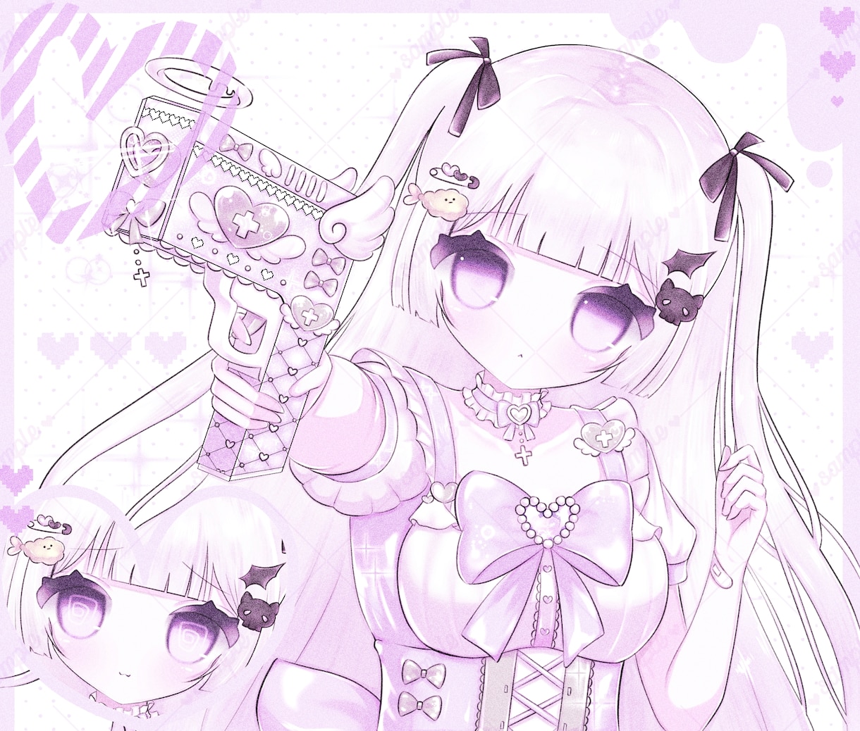 量産イラスト描きます ラブきゅん♡トリガー量産かわいいをお届けします♡ イメージ5