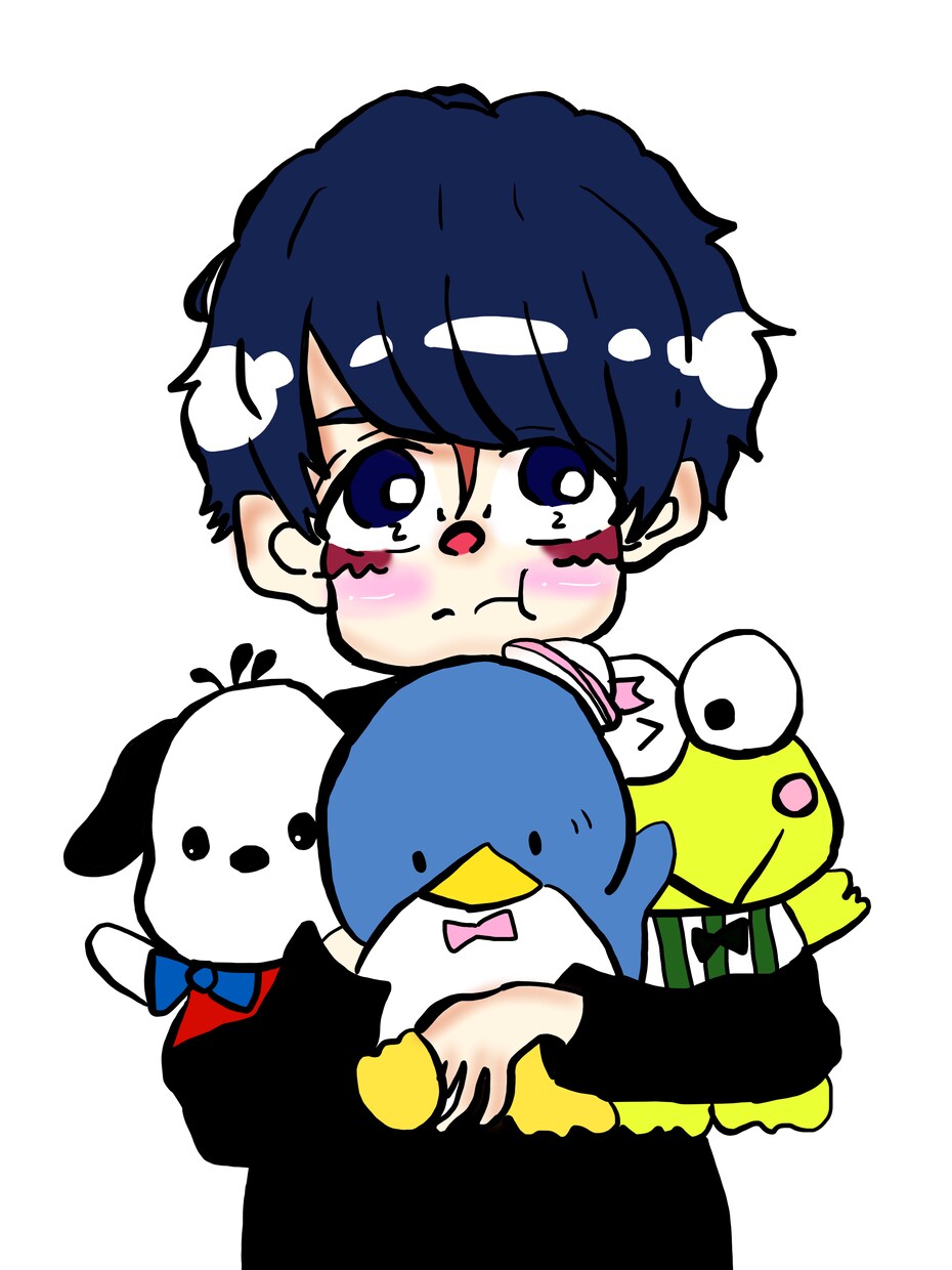 TwitterやSNSの可愛いアイコン描きます 独特の絵の描き方であなたのだけの可愛いアイコン描きます イメージ3