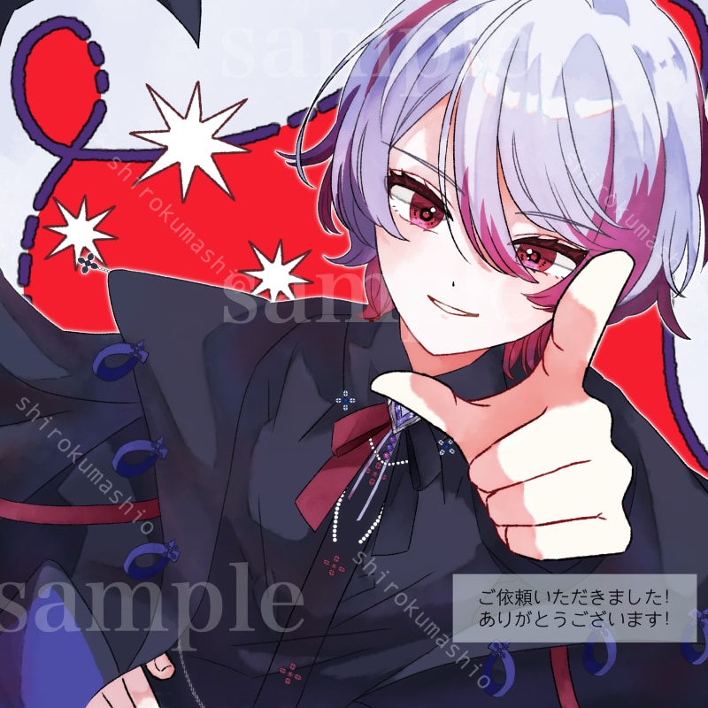 サムネイルやグッズに♪かわいいイラスト描きます アイコンや立ち絵など♪安心できるお取引を心掛けています♪ イメージ6