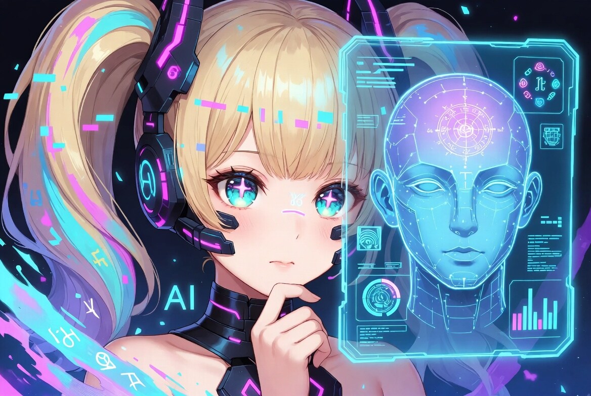 VTuberの顔をAIで人相鑑定します 鑑定するVTuberのお顔の画像を元に イメージ1