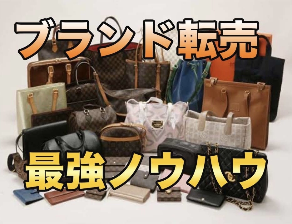 ブランド転売で月100万稼いだ方法教えます 中卒サラリーマンでも0からできた最強ノウハウ大公開 イメージ1