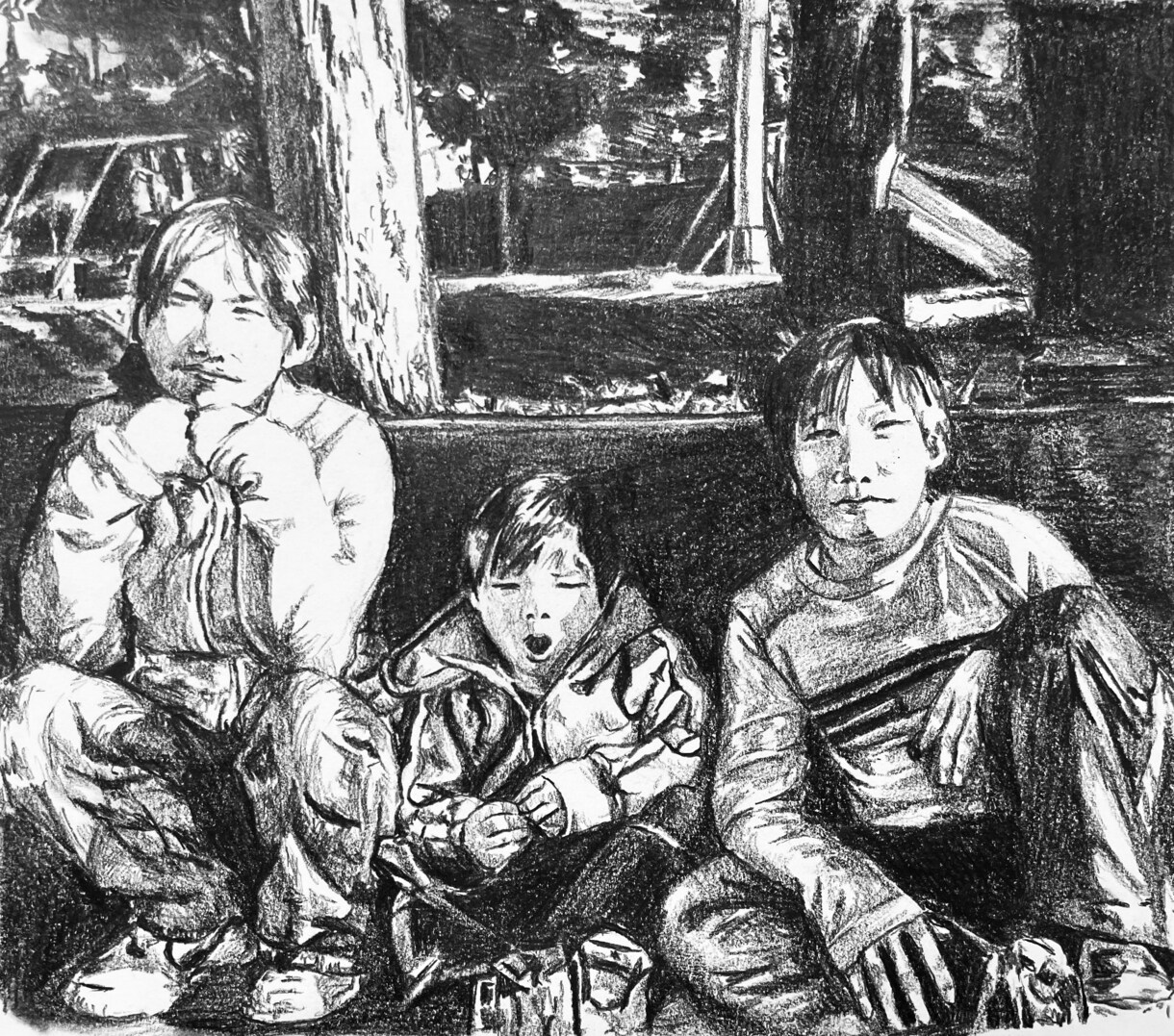 家族の肖像画(ペット)などを描かせていただきます 肖像画、風景画を、クレヨンや鉛筆で描かせていただきます。 イメージ6