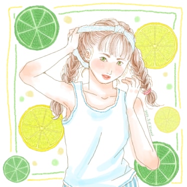SNSなどに使用できるアイコン作成します 抜け感のあるオシャレなファッションイラストです イメージ5