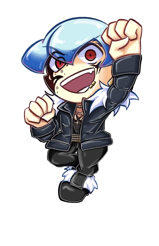 ポップ/デフォルメ　キャラクターイラスト描きます イラスト制作承ります　ポップな感じやデフォルメが得意です イメージ6