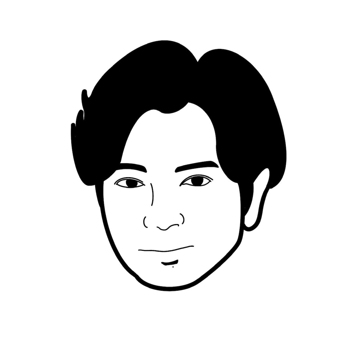 似顔絵作成【オシャレ似顔絵】を作成します インスタ映え間違いなし！SNSアイコンや名刺のワンポイントに イメージ2