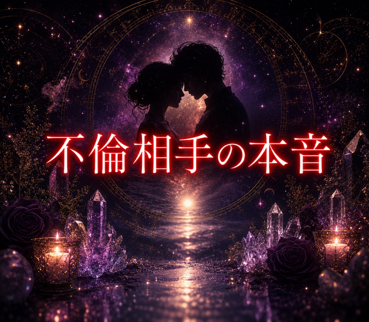 不倫相手の本音と未来、覚悟をもって鑑定します 不倫の愛に終わりは来るのか？未来を明確に示します イメージ1