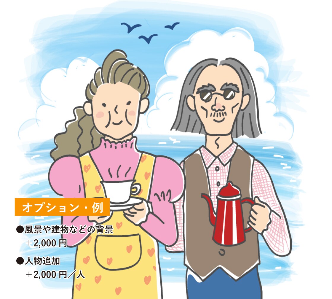 ご要望に合わせてユニークなシンプルイラスト描きます 挿絵やイメージに使える、ゆるいイラストです。 イメージ3