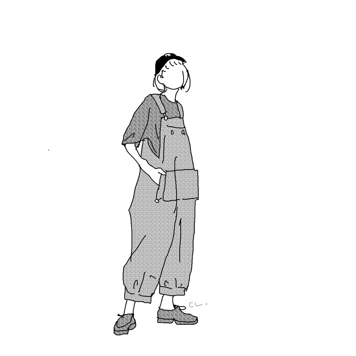 イラストにします 人物画をシンプルなイラストにします イメージ3