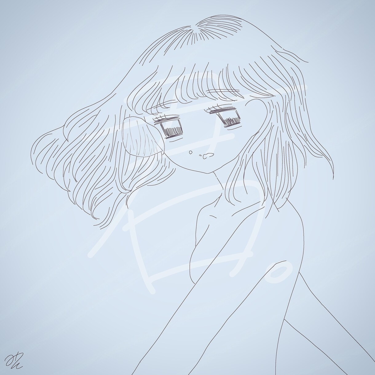 女の子イラスト描きます 女の子のラフなイラストお試し価格で描きます イメージ4