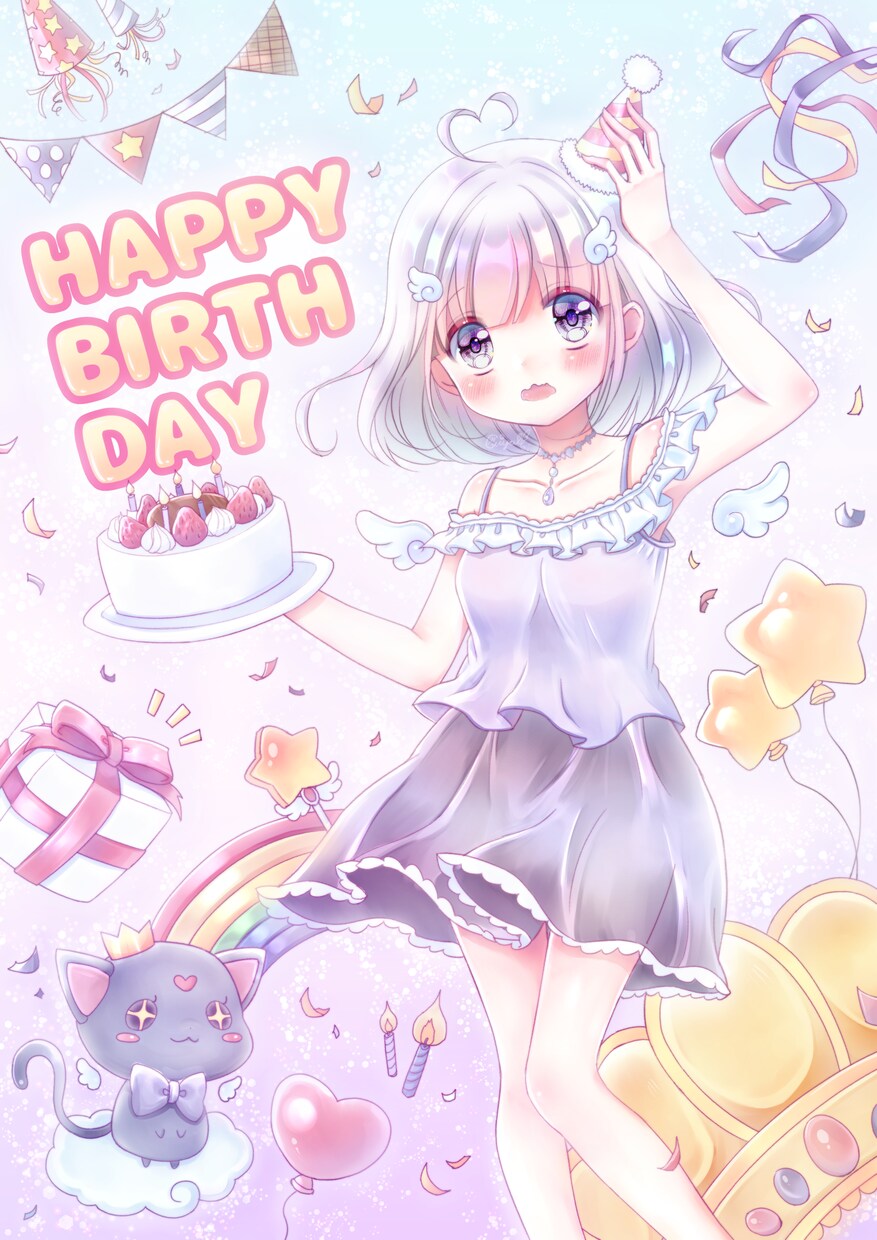 可愛い♪萌え系の１枚イラスト制作致します 可愛くて萌える、見るだけで幸せな気分になる絵はいかがですか？ イメージ5