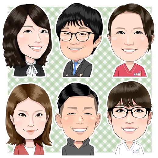 清潔感のある好印象な似顔絵制作いたします ご満足いただけない場合キャンセル無料！ イメージ6