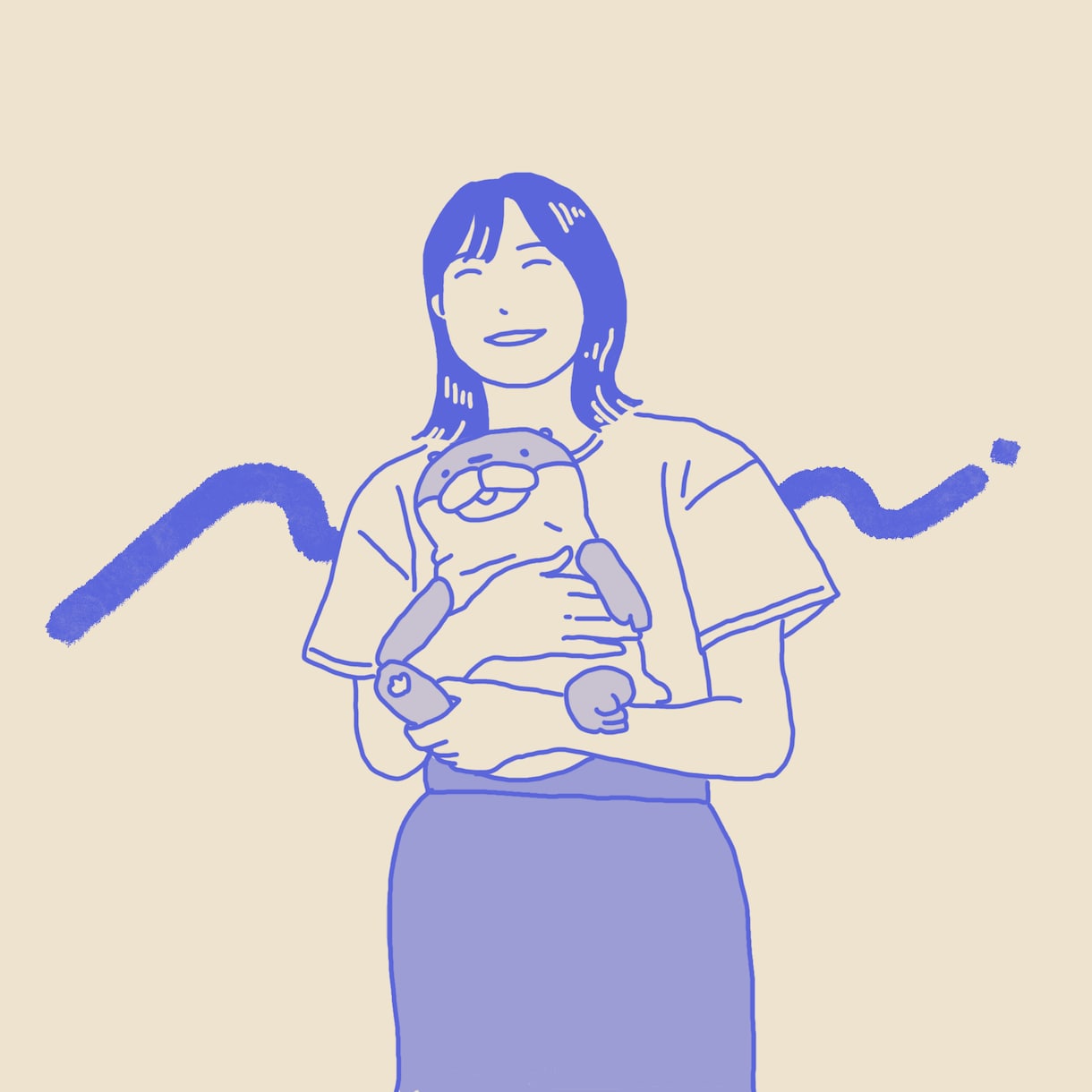 シンプルかわいい似顔絵を描きます お写真を元にイラストを作成。ブログやSNSのアイコンに！ イメージ7