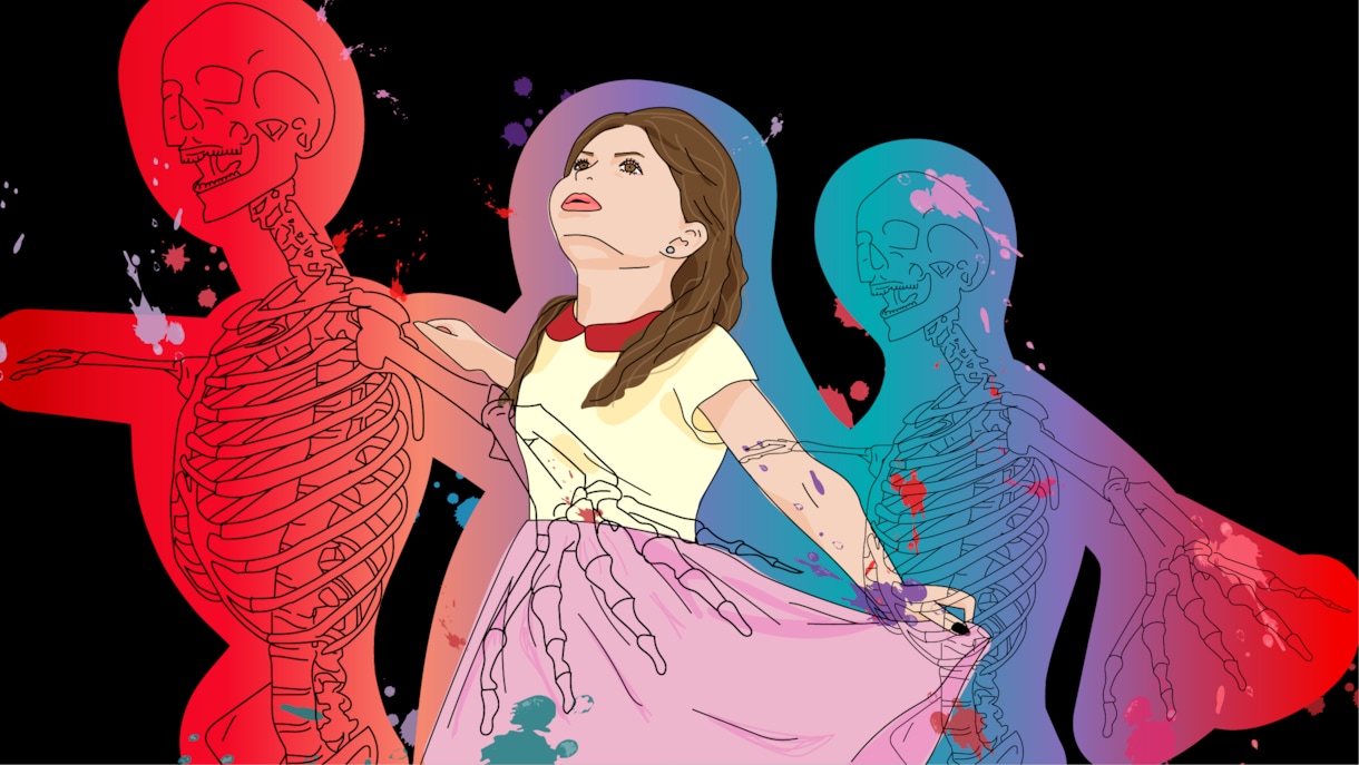 ホラーチック？病み系のイラスト描きます 女性も男性も可能★オシャレな病み系イラスト★ イメージ2