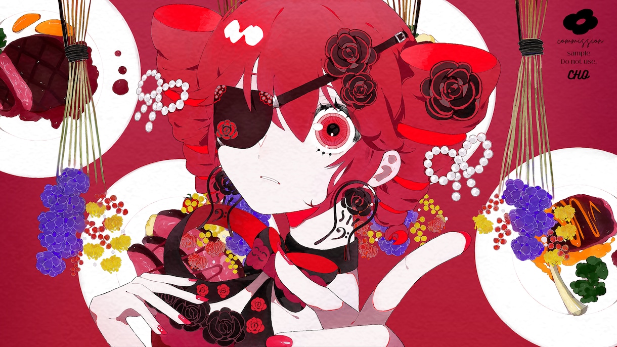 カラフルポップなMV用イラストを描きます オリジナル楽曲MVイラスト、歌ってみた動画サムネイラスト等。 イメージ3