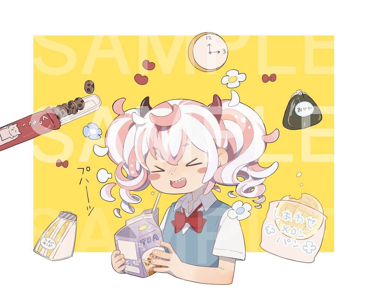 ぽんわかしたイラスト承ります ゆるかわポップなイラスト制作を目指して イメージ5
