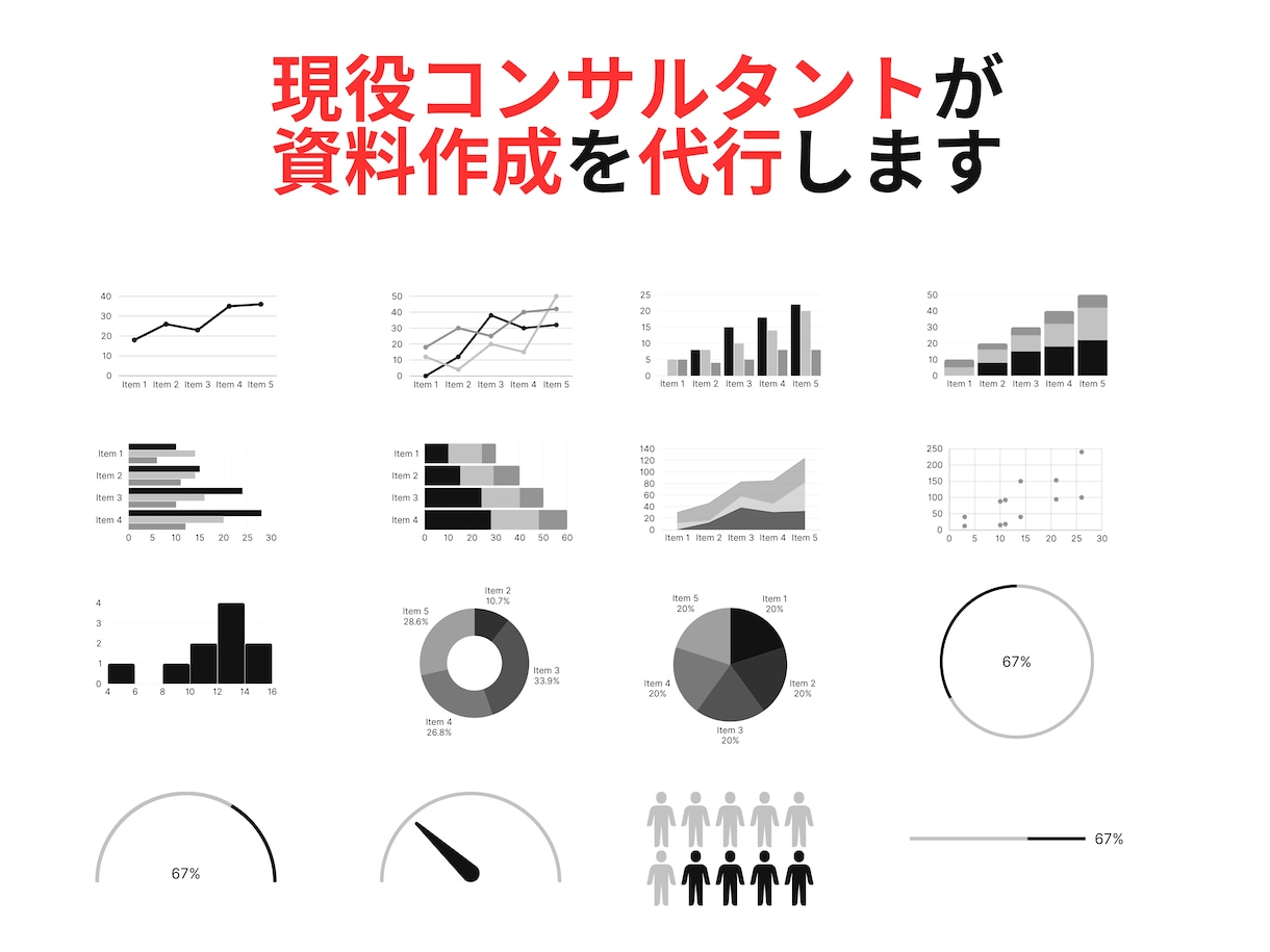 03現役シニアコンサルタントが資料作成を代行します 資料はコンサルに任せ、あなたの考える時間を生み出しませんか？ イメージ1