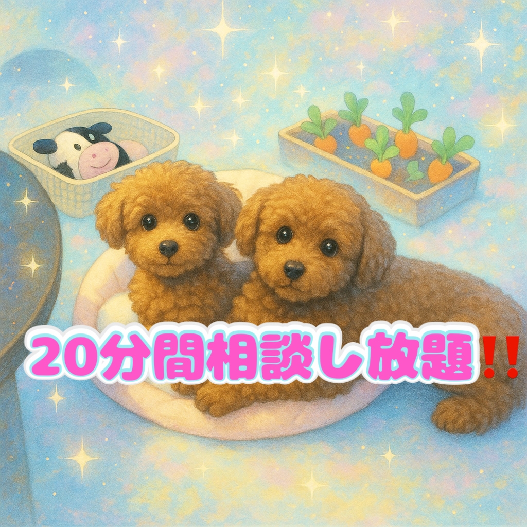 大切なペットからの気持ち、メッセージをお伝えします 虹の橋を渡った子たちからのメッセージもお届けいたします イメージ1
