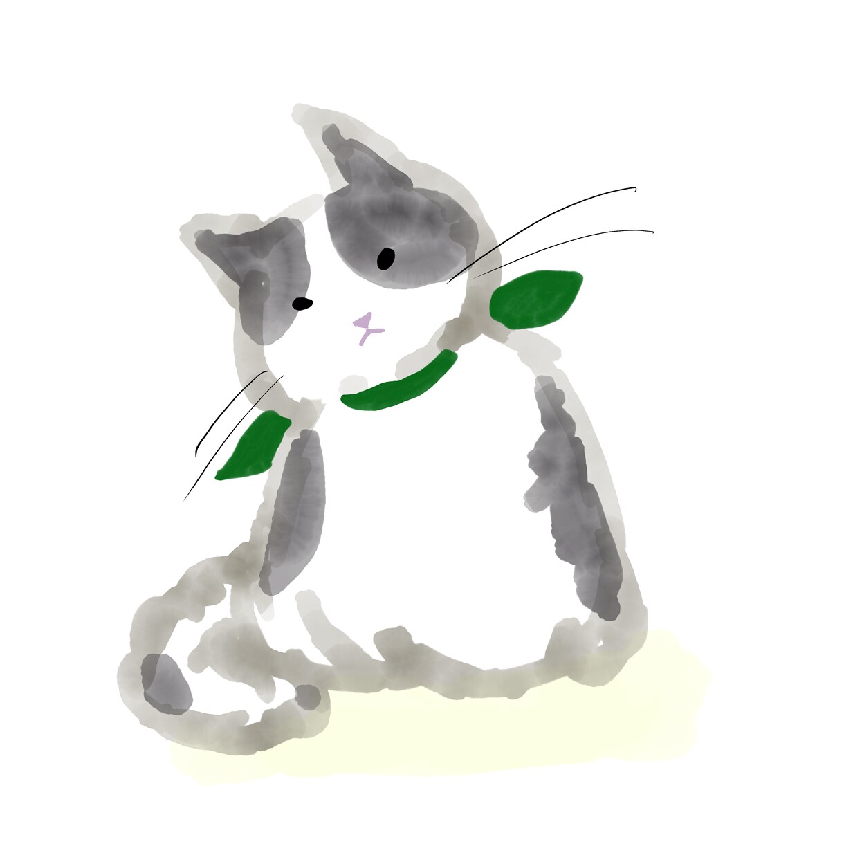 水彩画風の動物イラストお描きします ふんわりタッチで可愛いイラスト♪ イメージ1