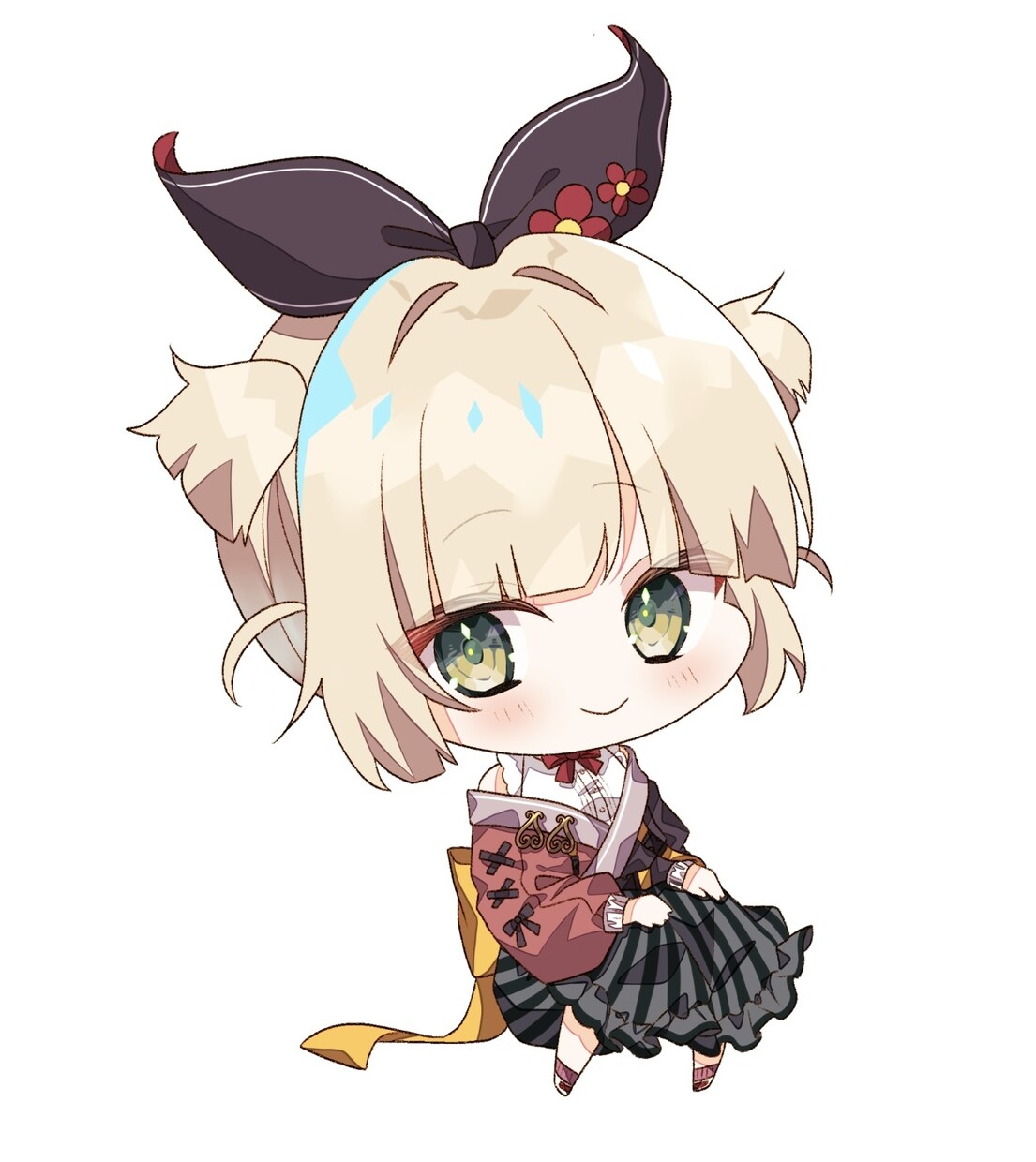 ミニキャライラストオーダーお描きします まるっとした可愛いデフォルメキャライラスト イメージ2