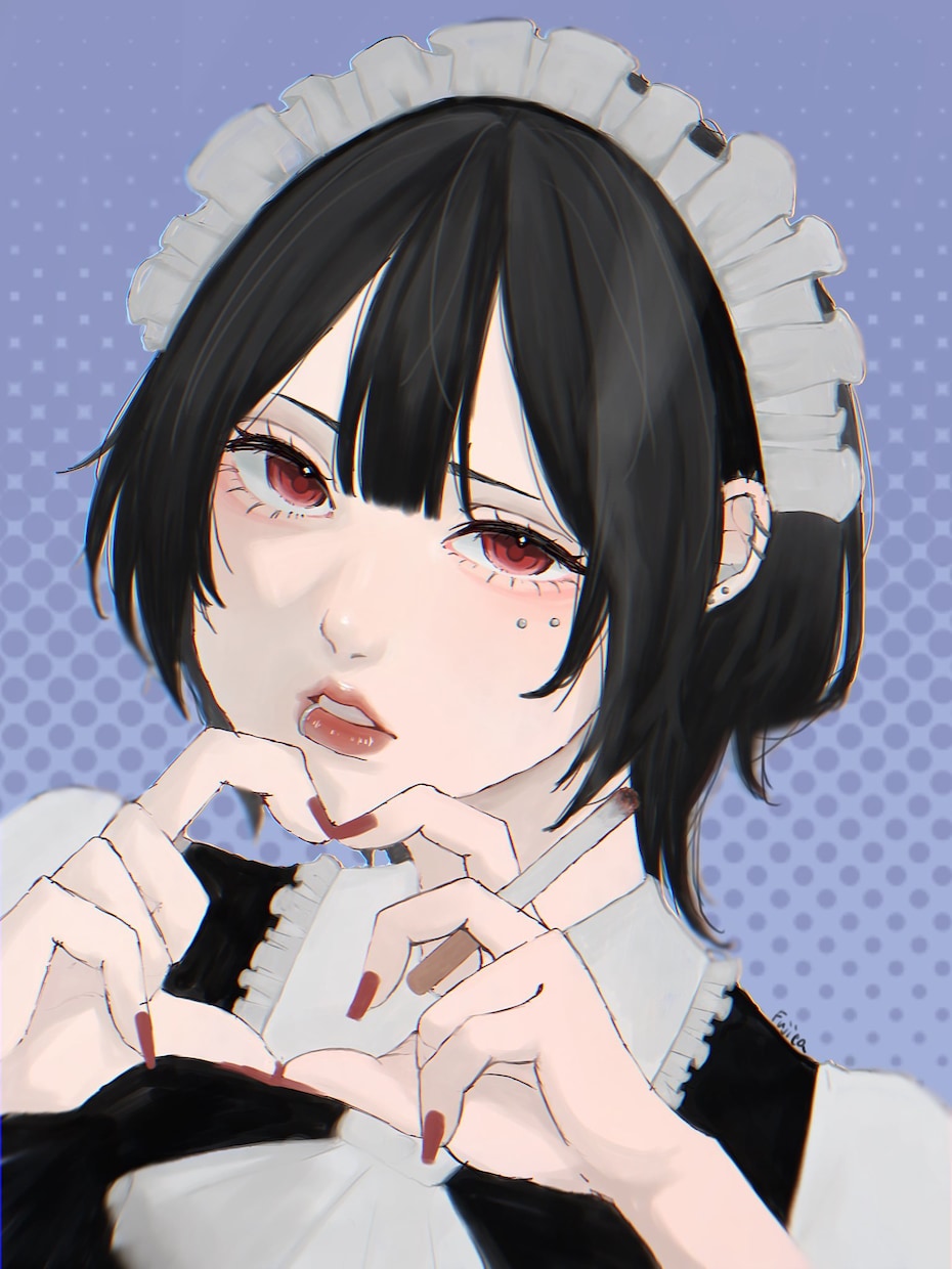 商用OK！かわいい女の子の厚塗りイラスト描きます アイコンやサムネ等の一枚絵を描きます！ イメージ3