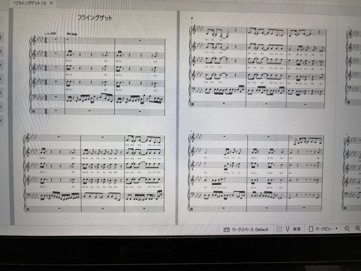 ハモネプ経験者がアカペラ譜作ります 絶対音感×100曲超の制作実績。耳コピからJAZZ編曲まで！ イメージ3