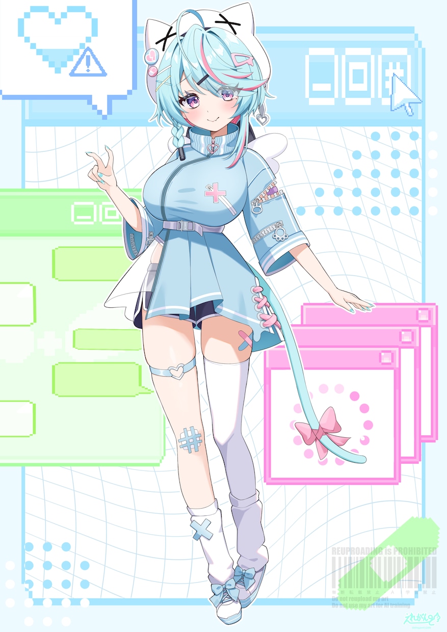 かわいい一枚絵や立ち絵イラストなど制作します 配信活動や観賞用、商用利用も可能です！ イメージ6